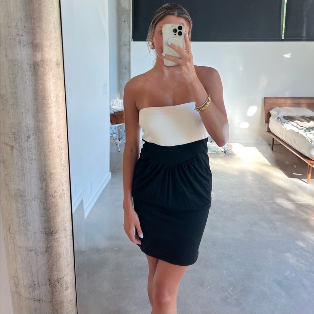 Tube top dress